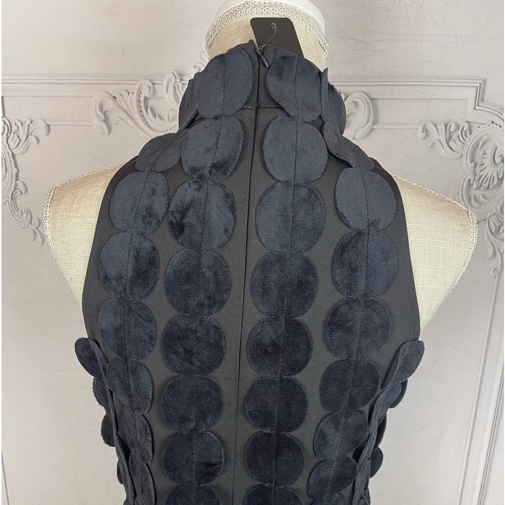 Tiffany Elegant Tassel Laser Cut Evening Mini Dress - Picture 12 of 15